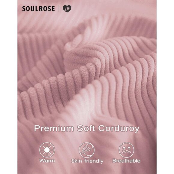 Memory Foam Open Bedroom Corduroy Lightweight Cloud Slide Shoes Comfy for Women - Picture 2 of 7